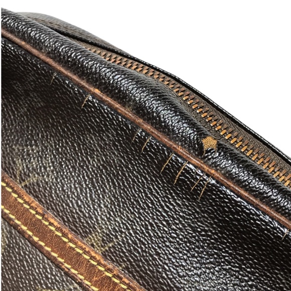 💥Louis Vuitton MONOGRAM LEATHER CLUTCH VINTAGE💥SPECIAL AUCTION TONIGHT‼️ - Picture 4 of 13